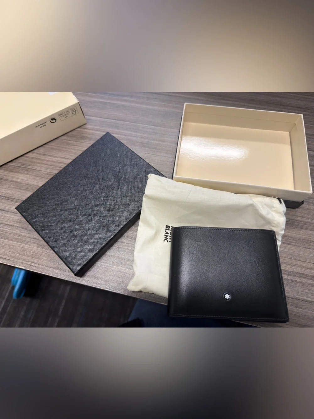 Montblanc Meisterstuck Wallet 6cc Black 198308